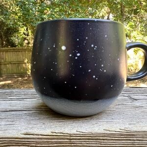 Heartland Hive Dark and Light Blue Mug with white specks